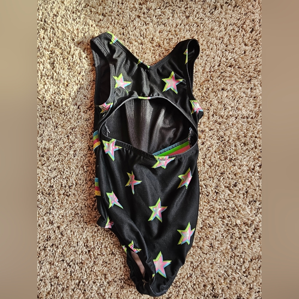 More Than Magic Black Star Leotard - Picture 2 of 3